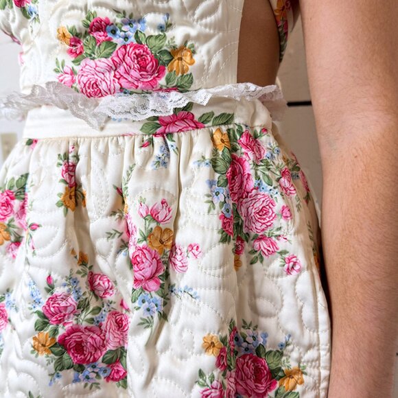 NWT For Love & Lemons Amandine Midi Dress - Picture 9 of 12